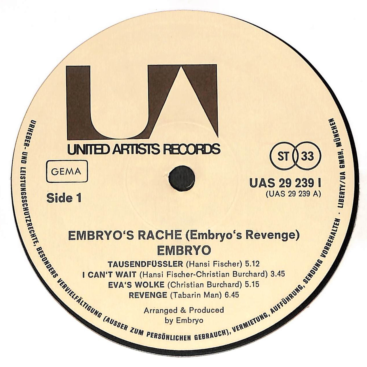 Embryo's Rache