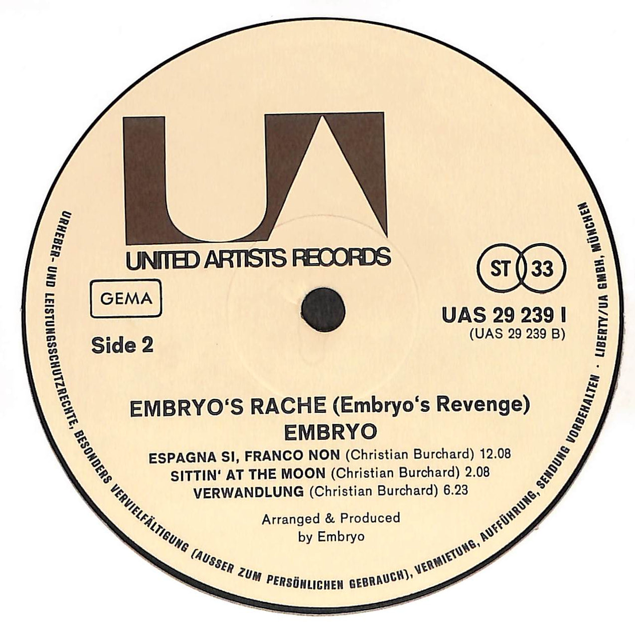 Embryo's Rache