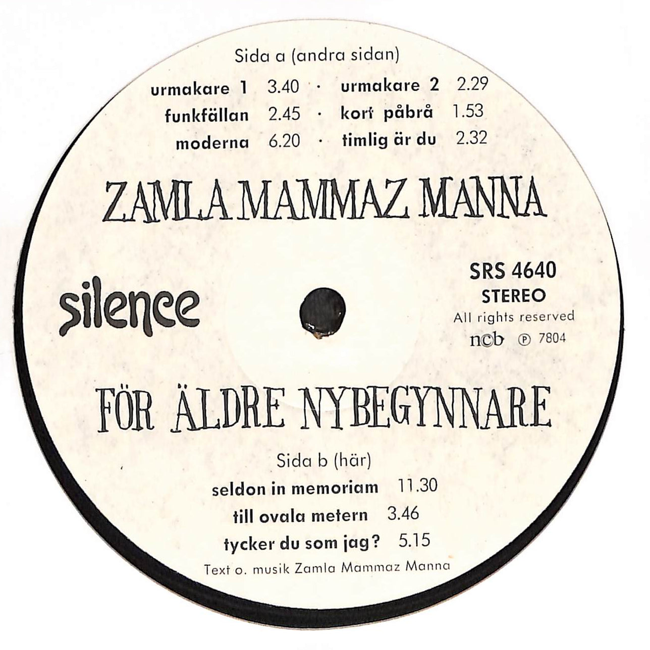 Schlagerns Mystik / För Äldre Nybegynnare