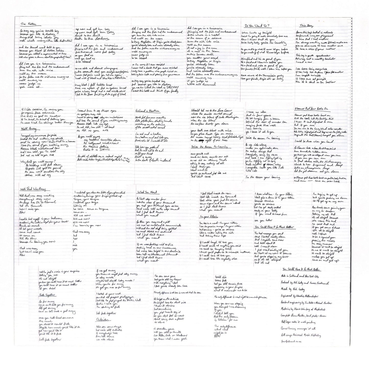 You Could Have It So Much Better