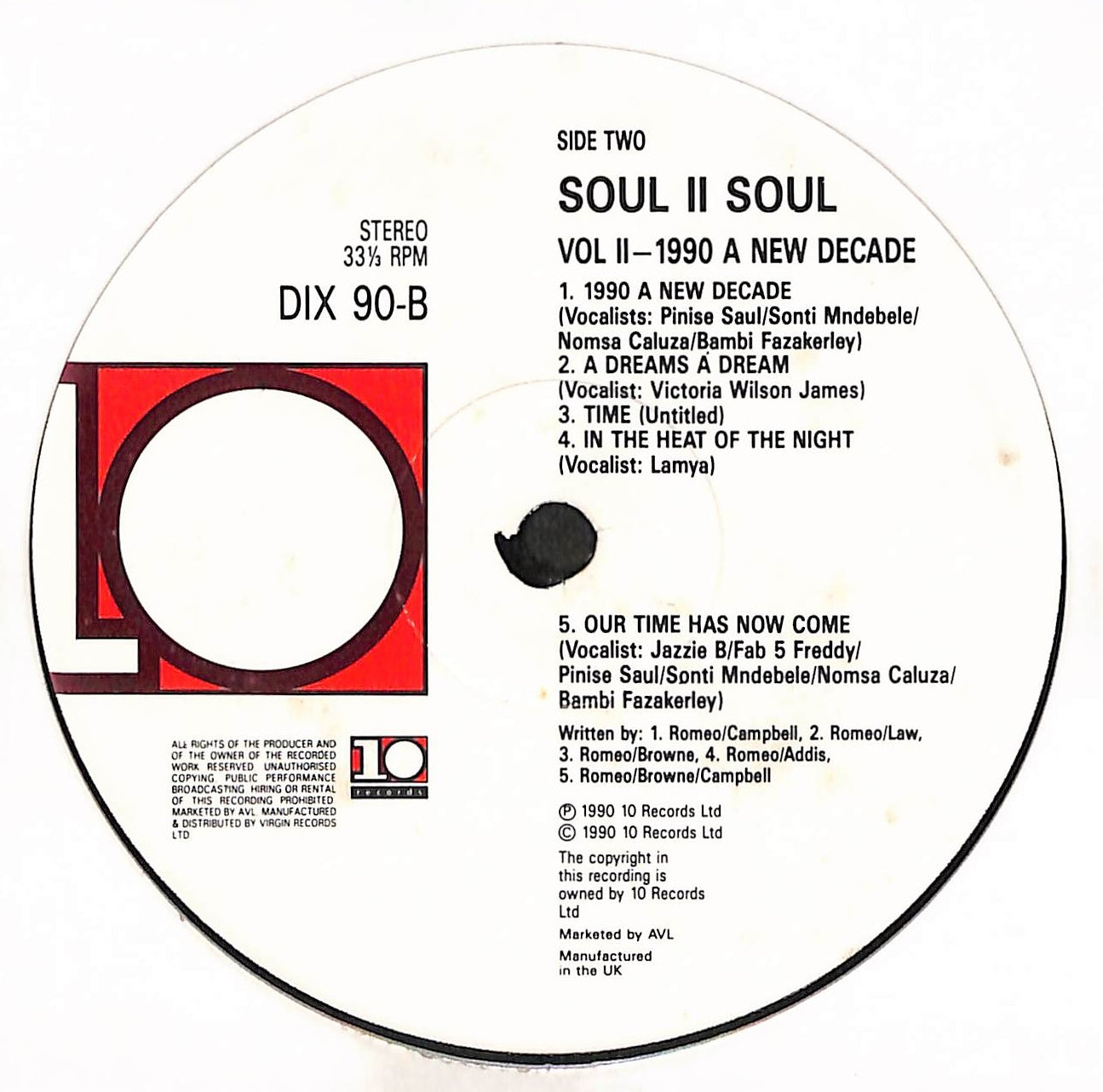 Vol. II (1990 - A New Decade)