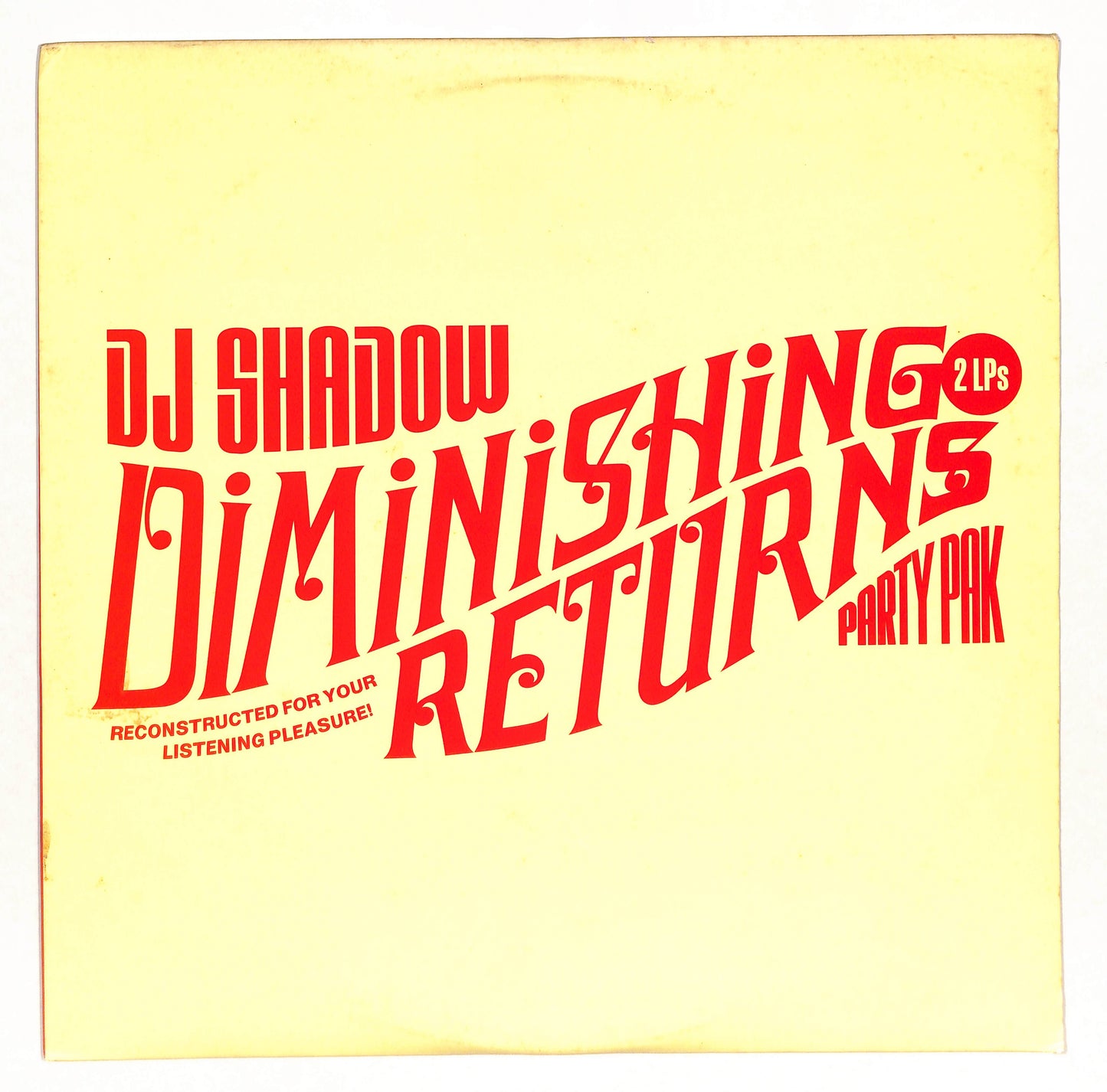 Diminishing Returns Party Pak