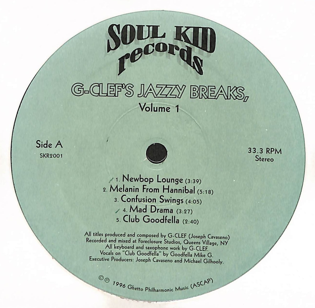 G-Clef's Jazzy Breaks Vol.1