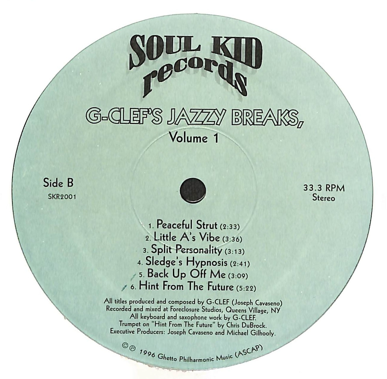 G-Clef's Jazzy Breaks Vol.1