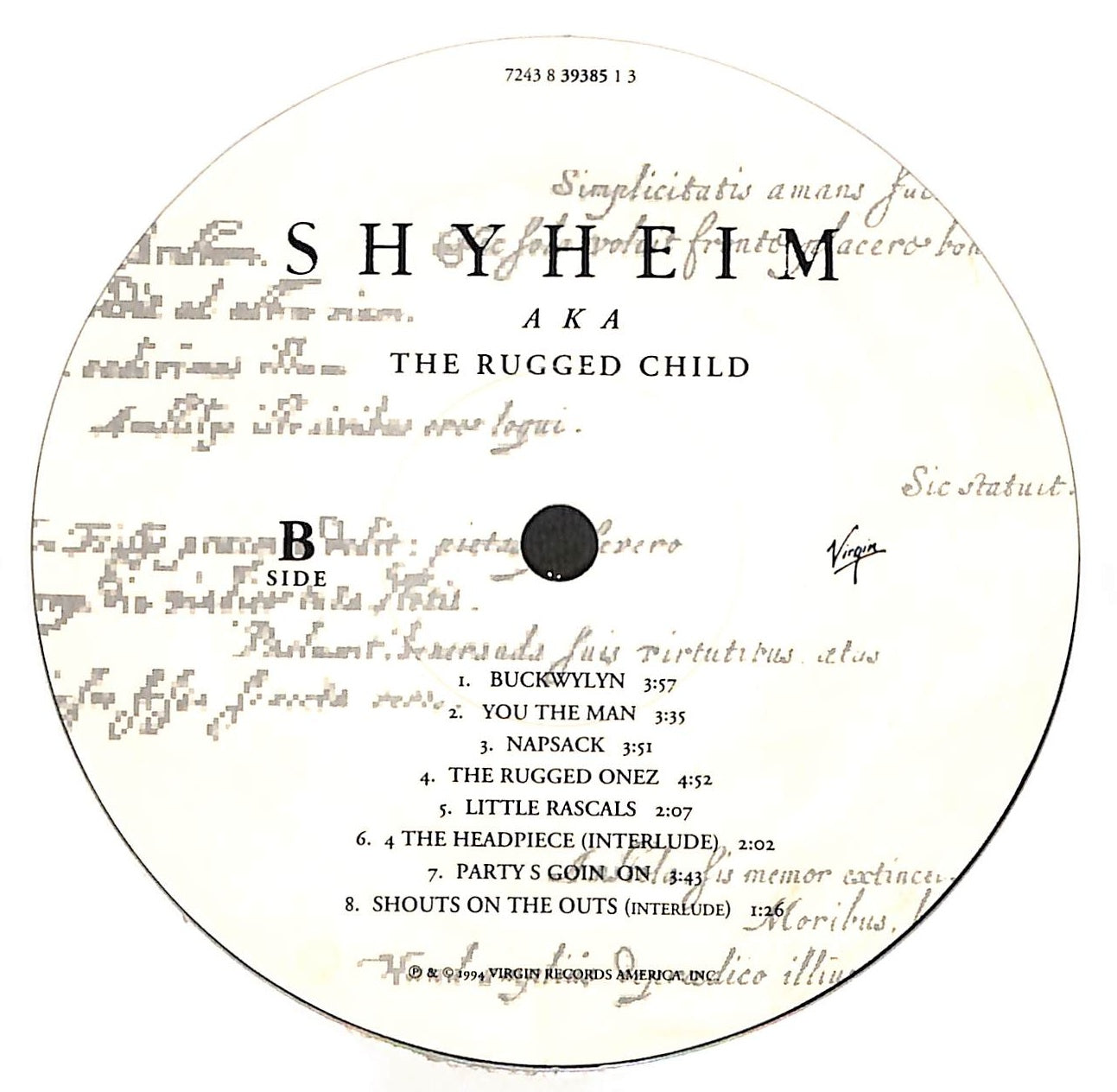 Shyheim A.K.A. The Rugged Child