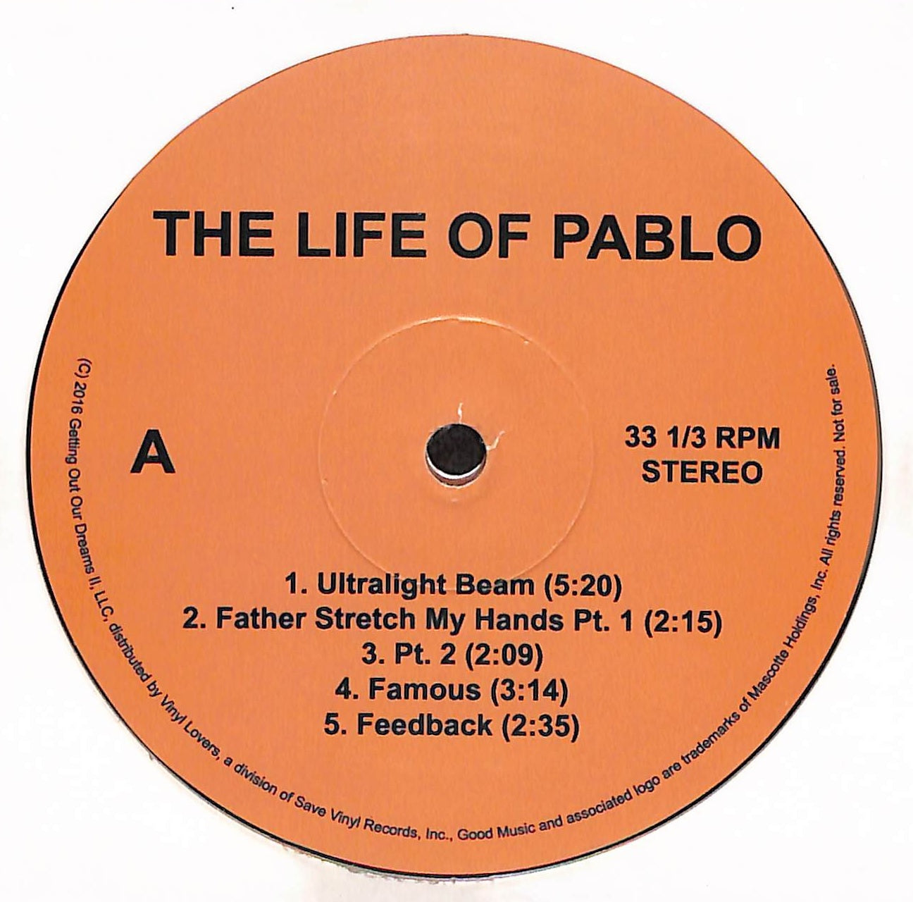 The Life Of Pablo