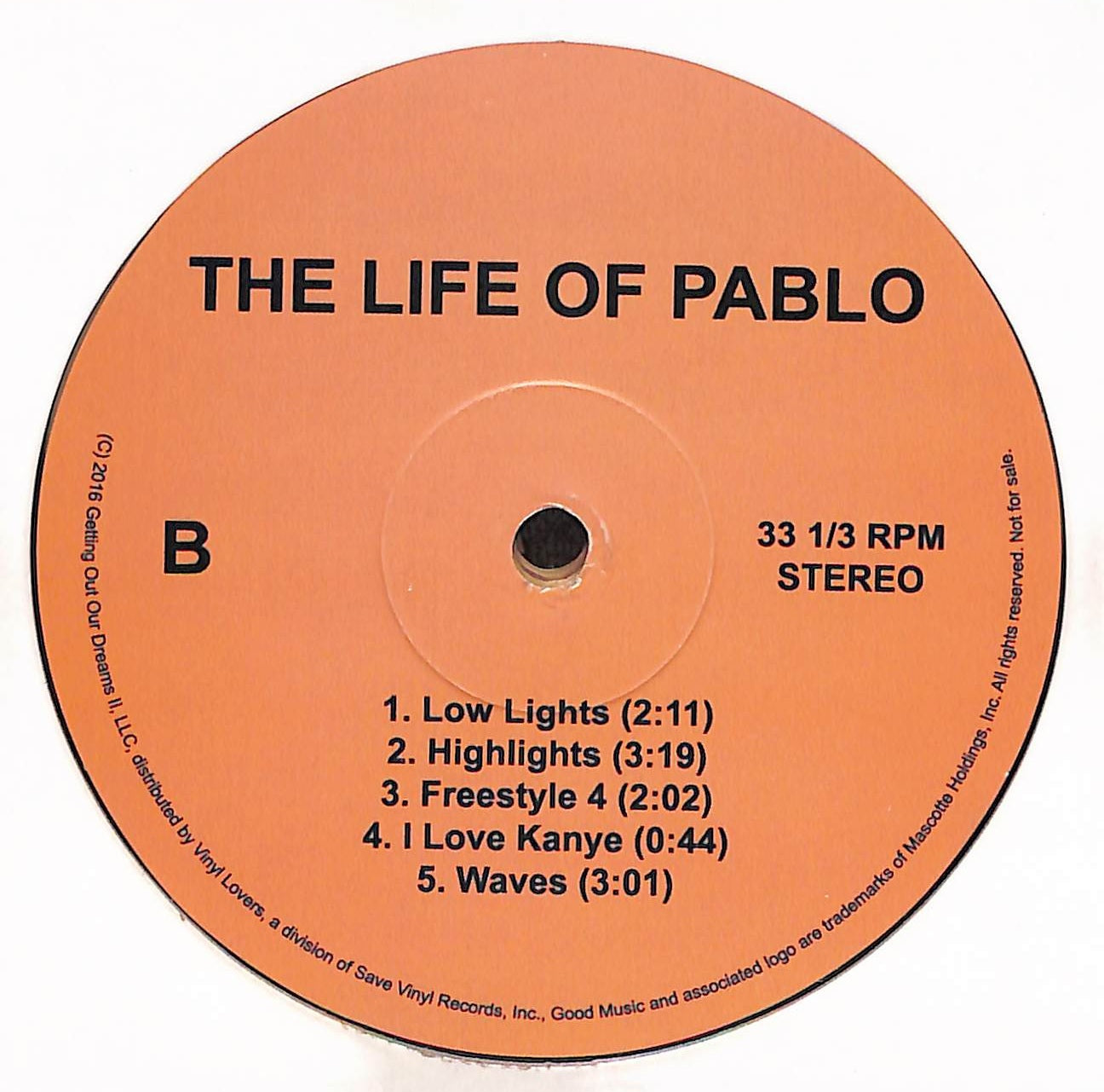 The Life Of Pablo