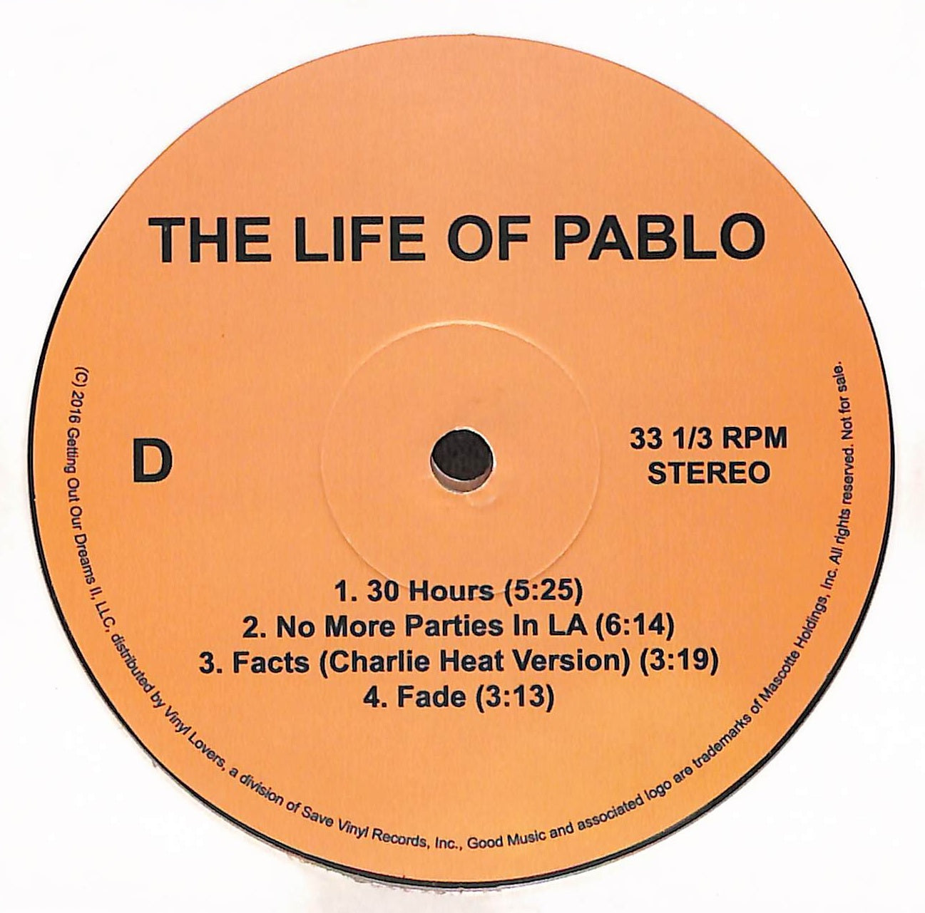 The Life Of Pablo