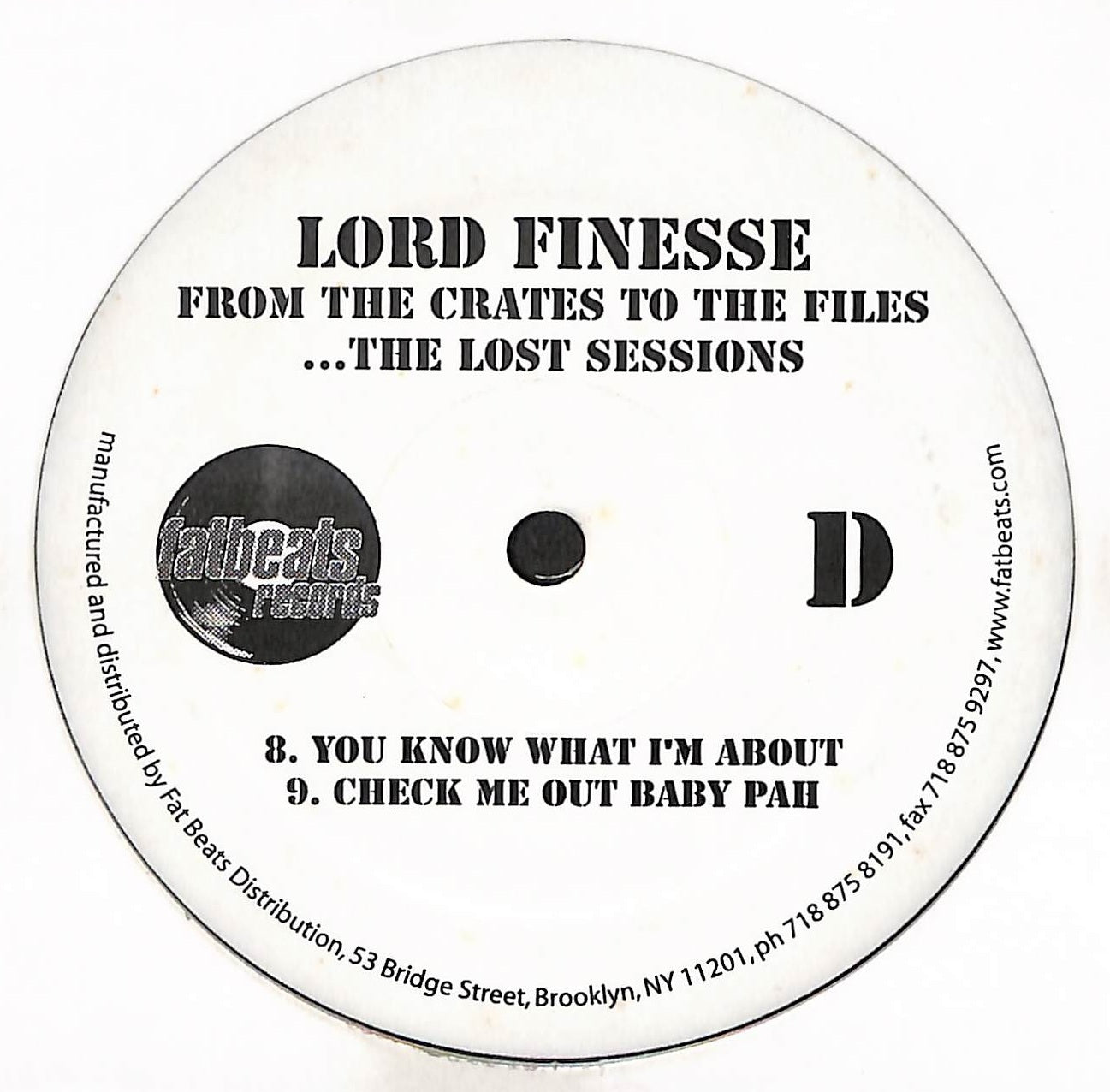 From The Crates To The Files ...The Lost Sessions