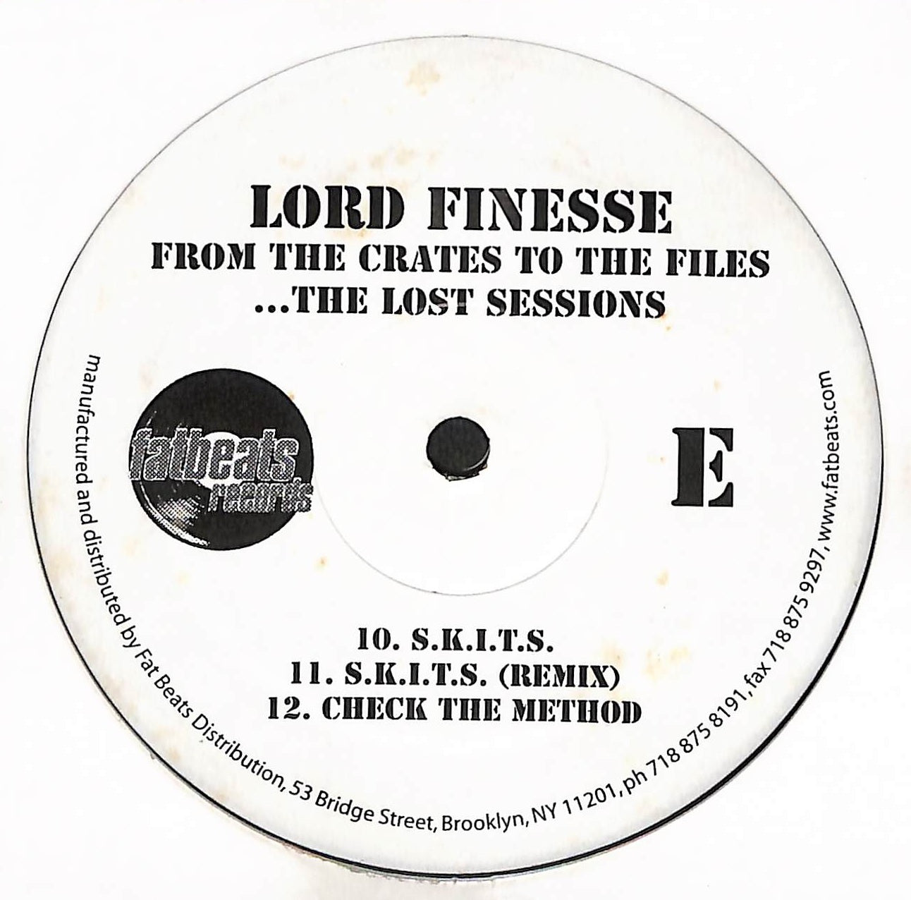 From The Crates To The Files ...The Lost Sessions