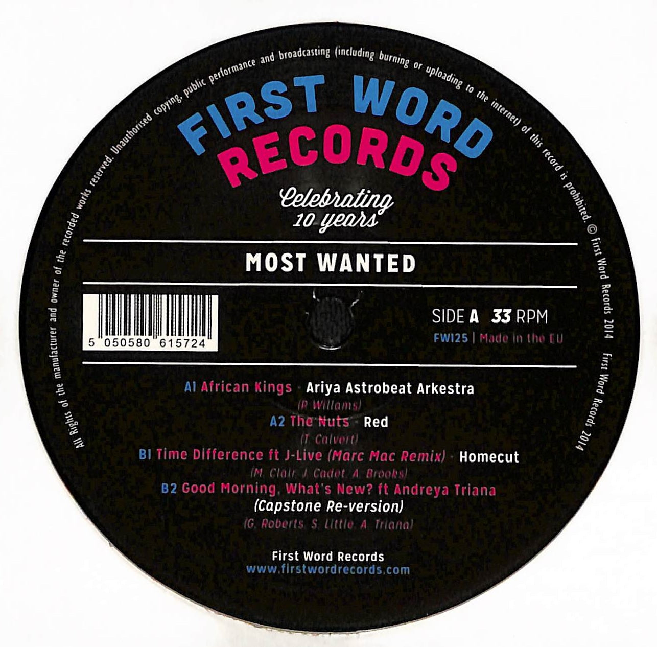 FW Is 10 - Most Wanted