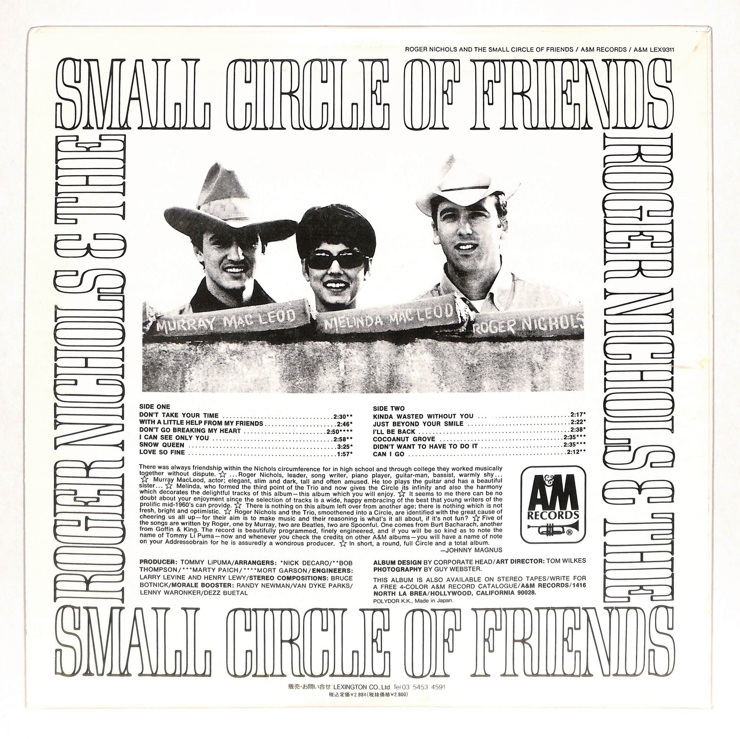 Roger Nichols & The Small Circle Of Friends