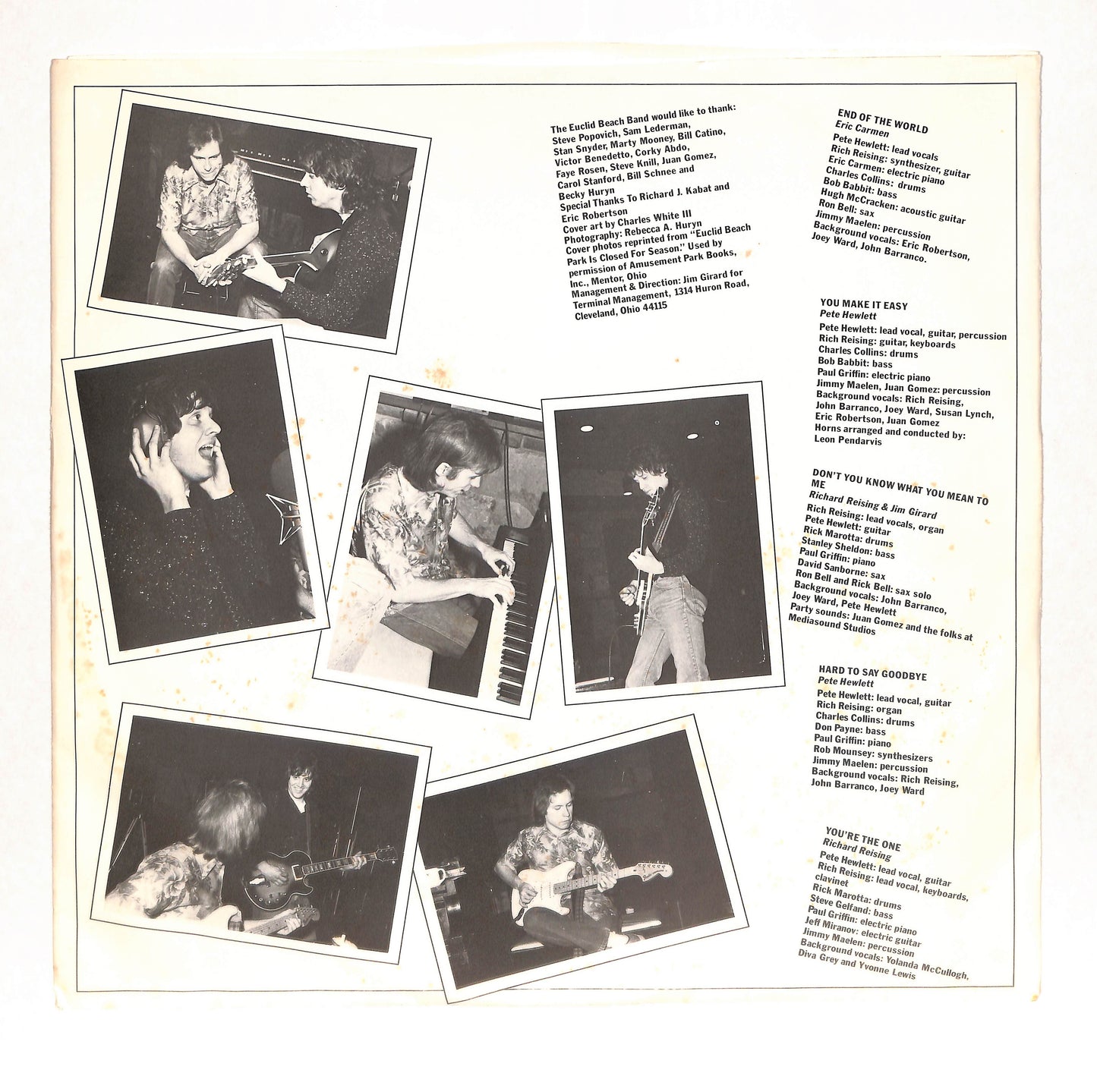 The Euclid Beach Band