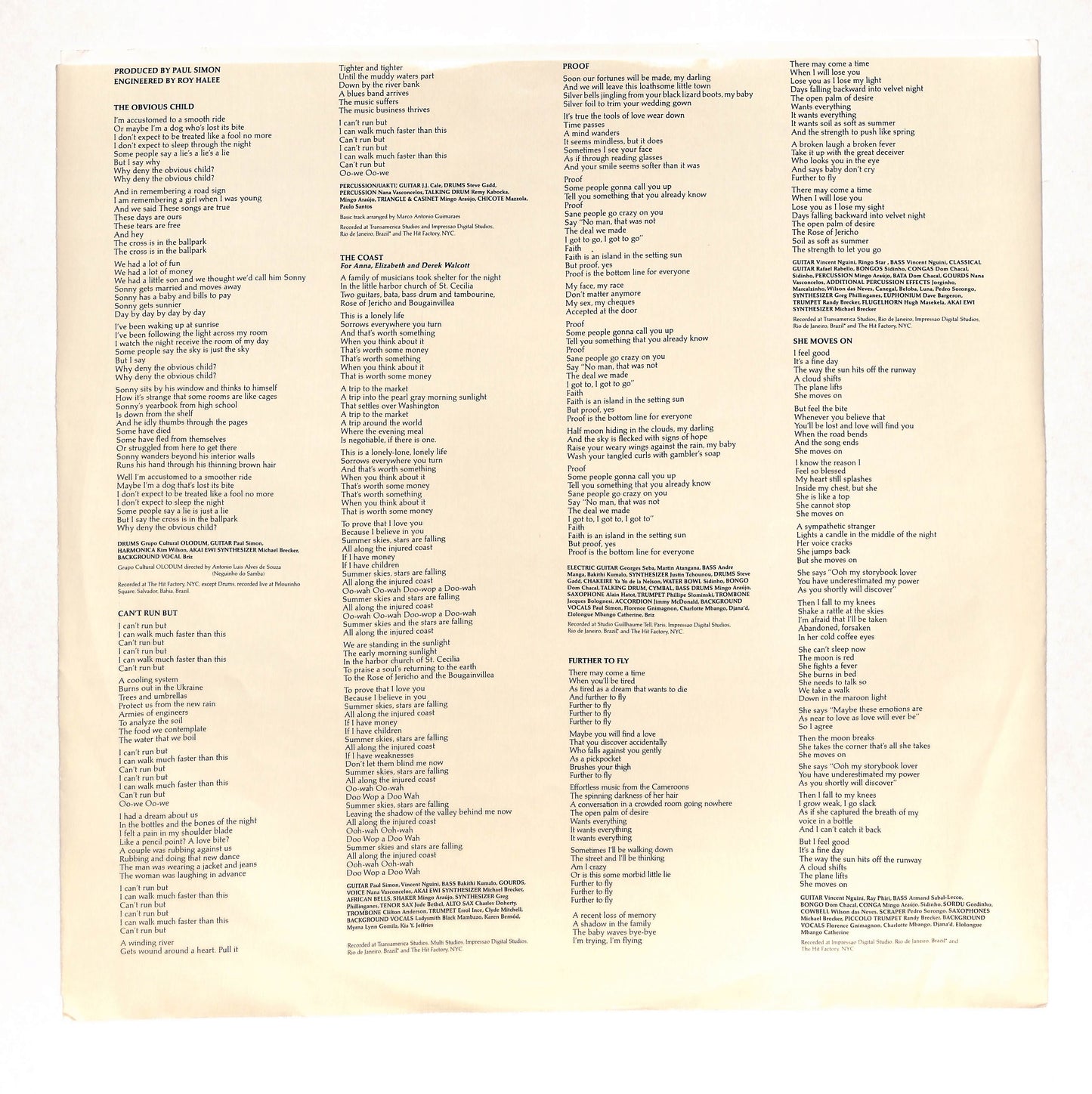 The Rhythm Of The Saints - El Ritmo De Los Santos