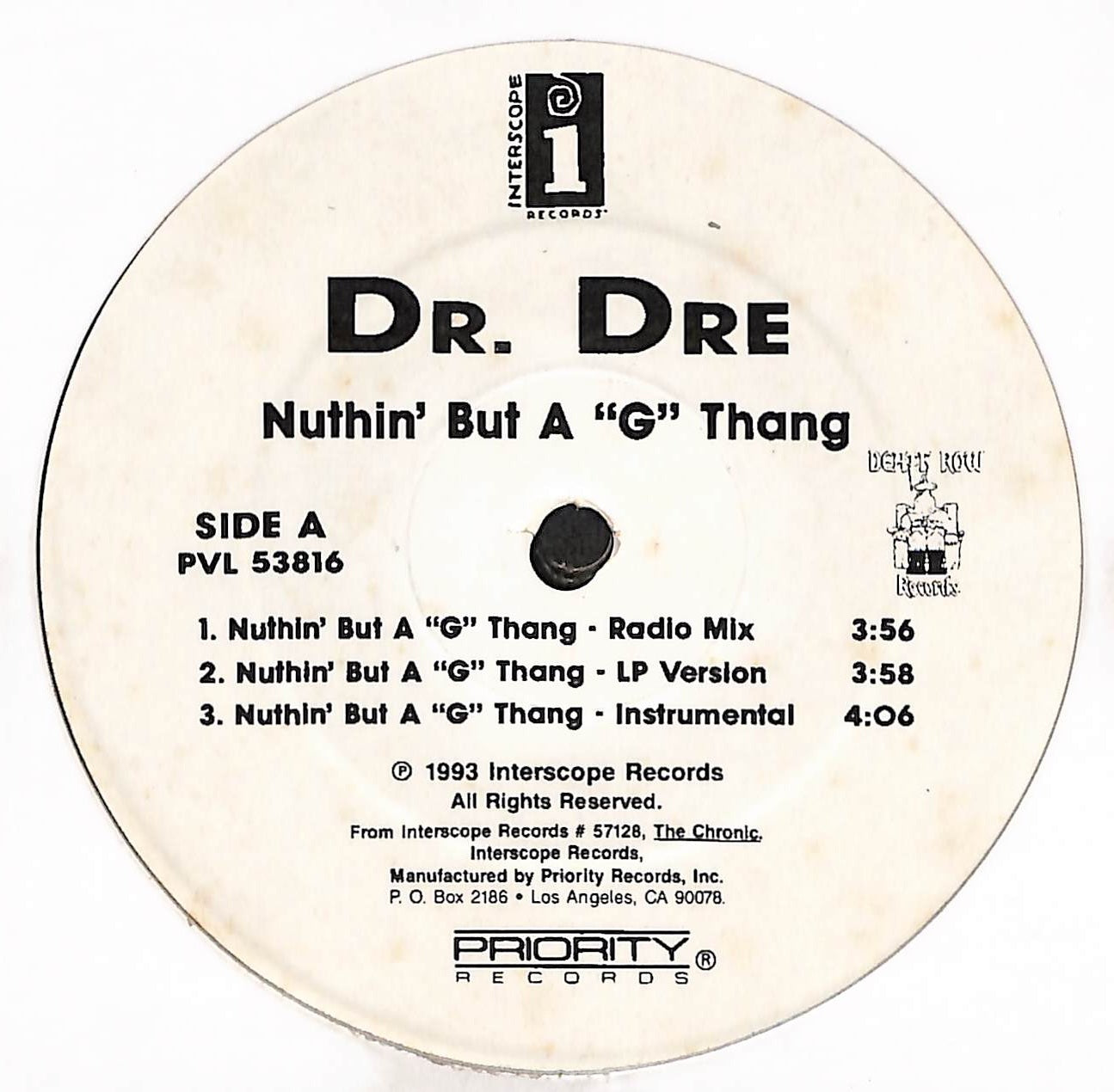Nuthin' But A G Thang