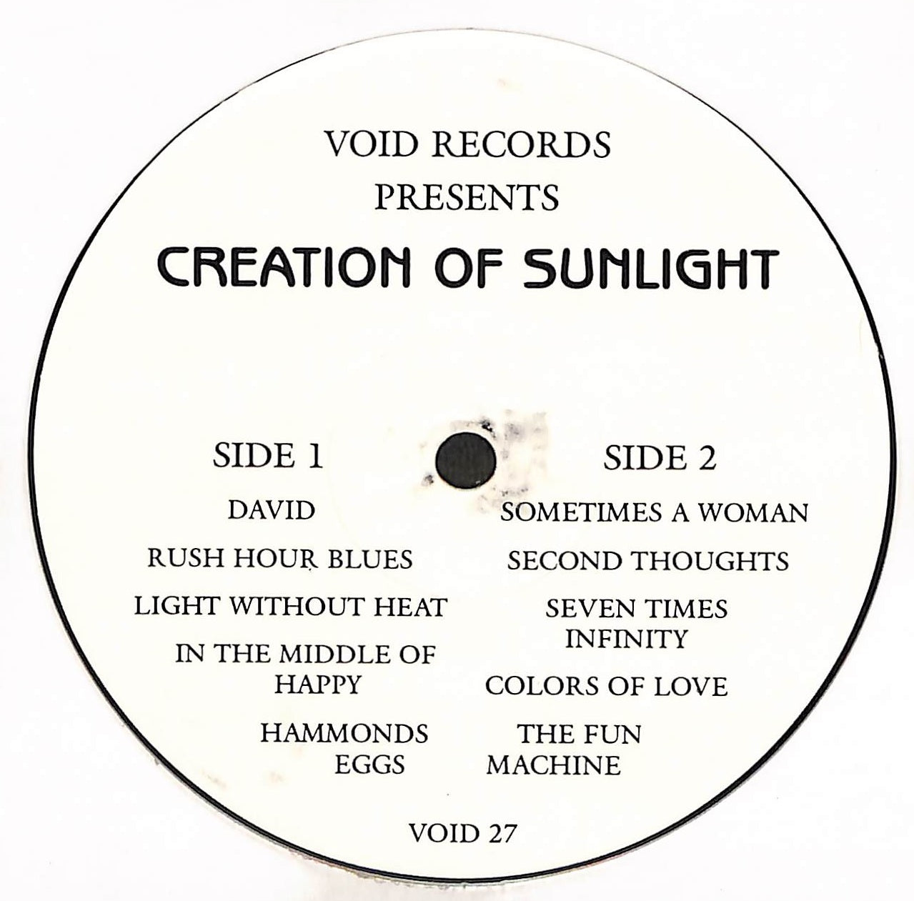 Creation Of Sunlight