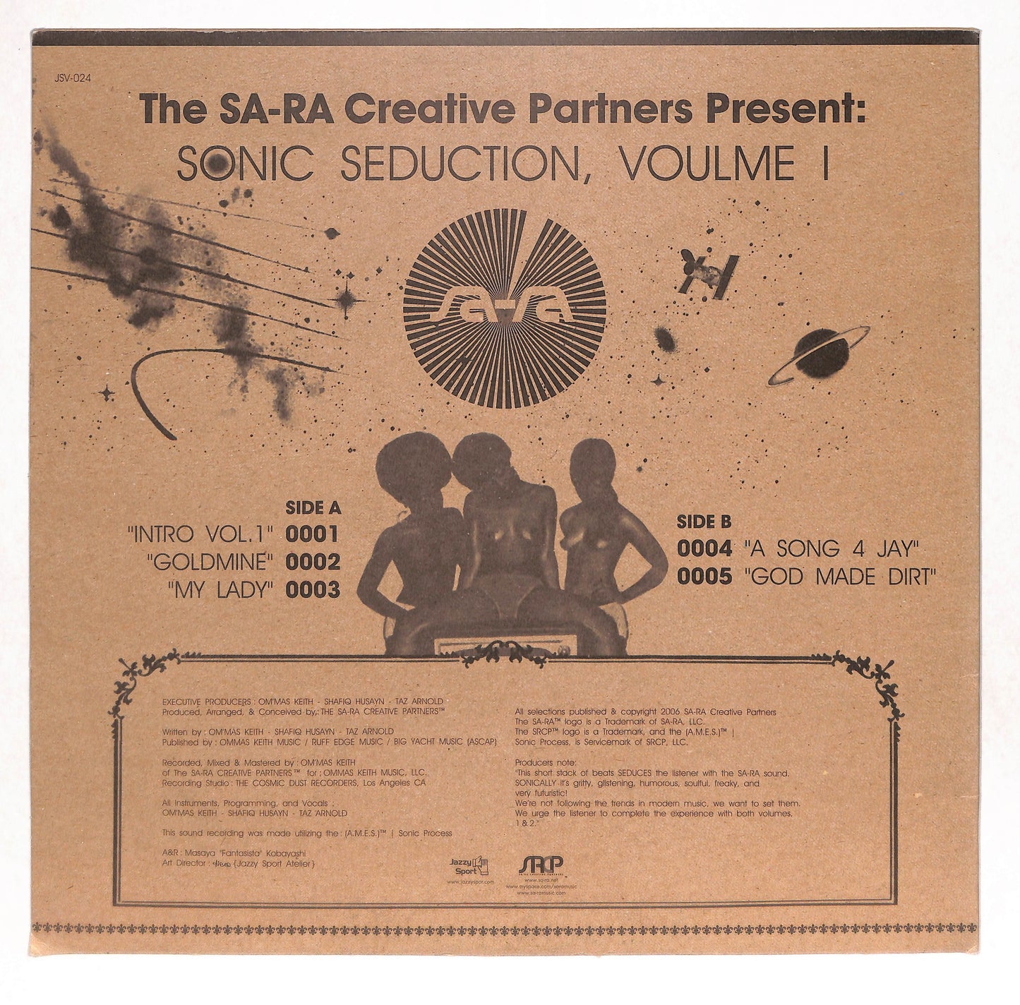 Sonic Seduction, Volume 1