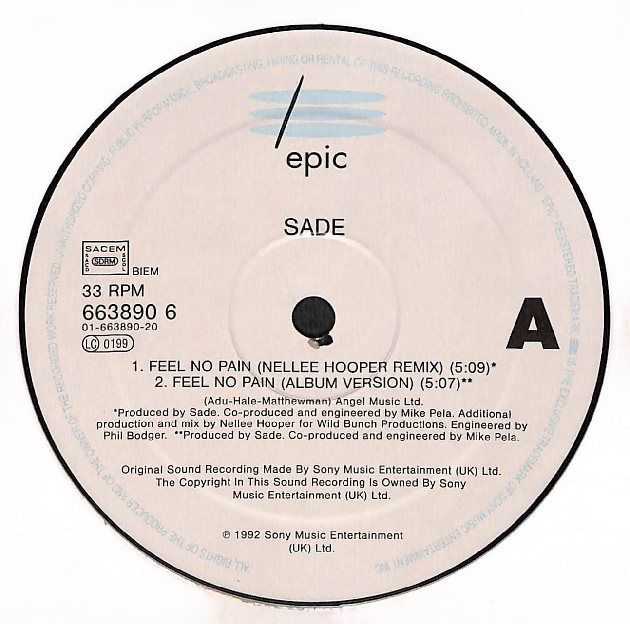 Feel No Pain (Nellee Hooper Mixes)