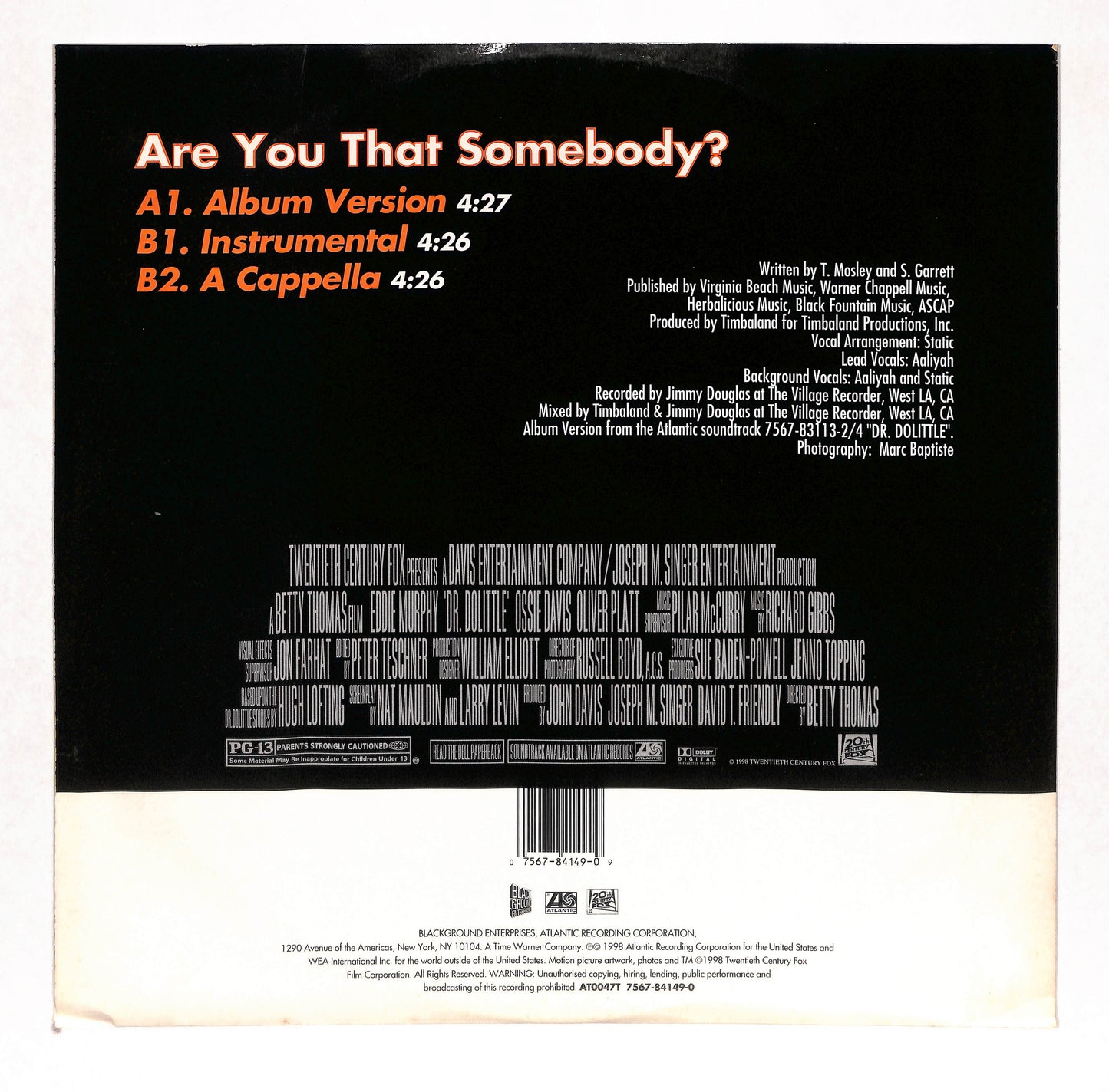 Are You That Somebody?