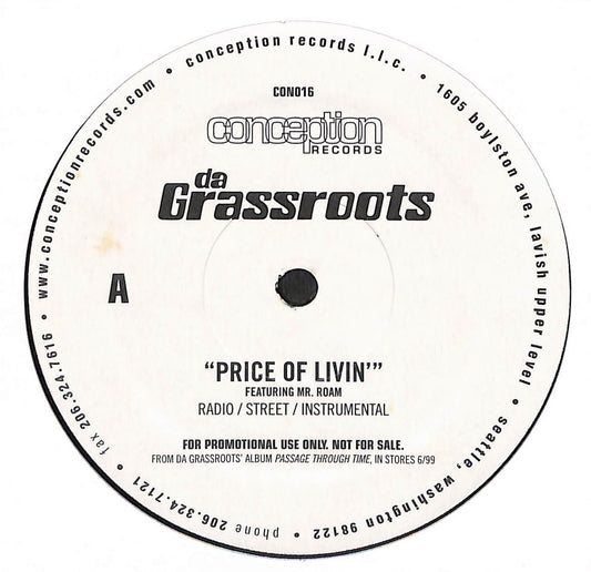 Price Of Livin' / Last Days