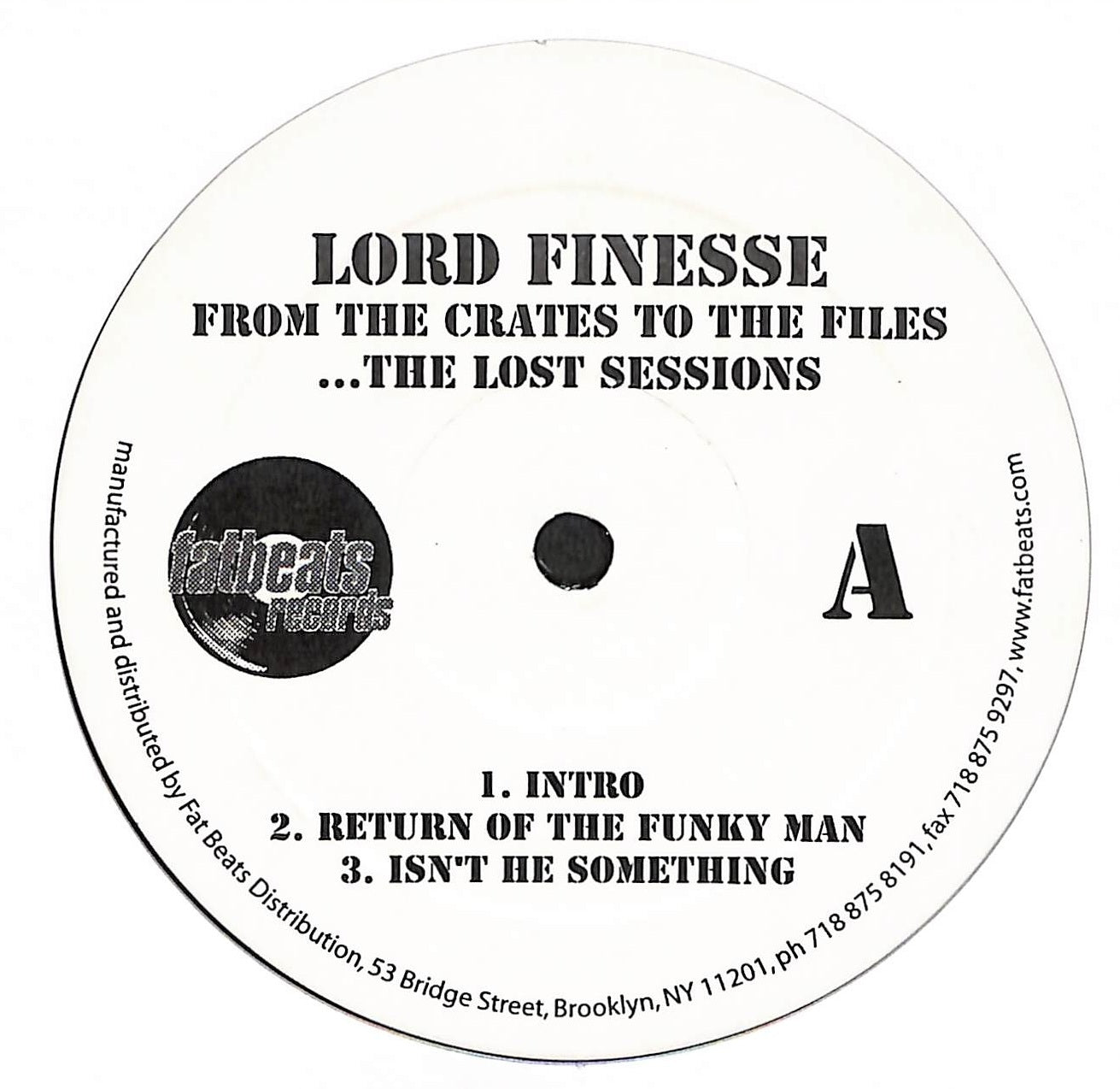From The Crates To The Files ...The Lost Sessions