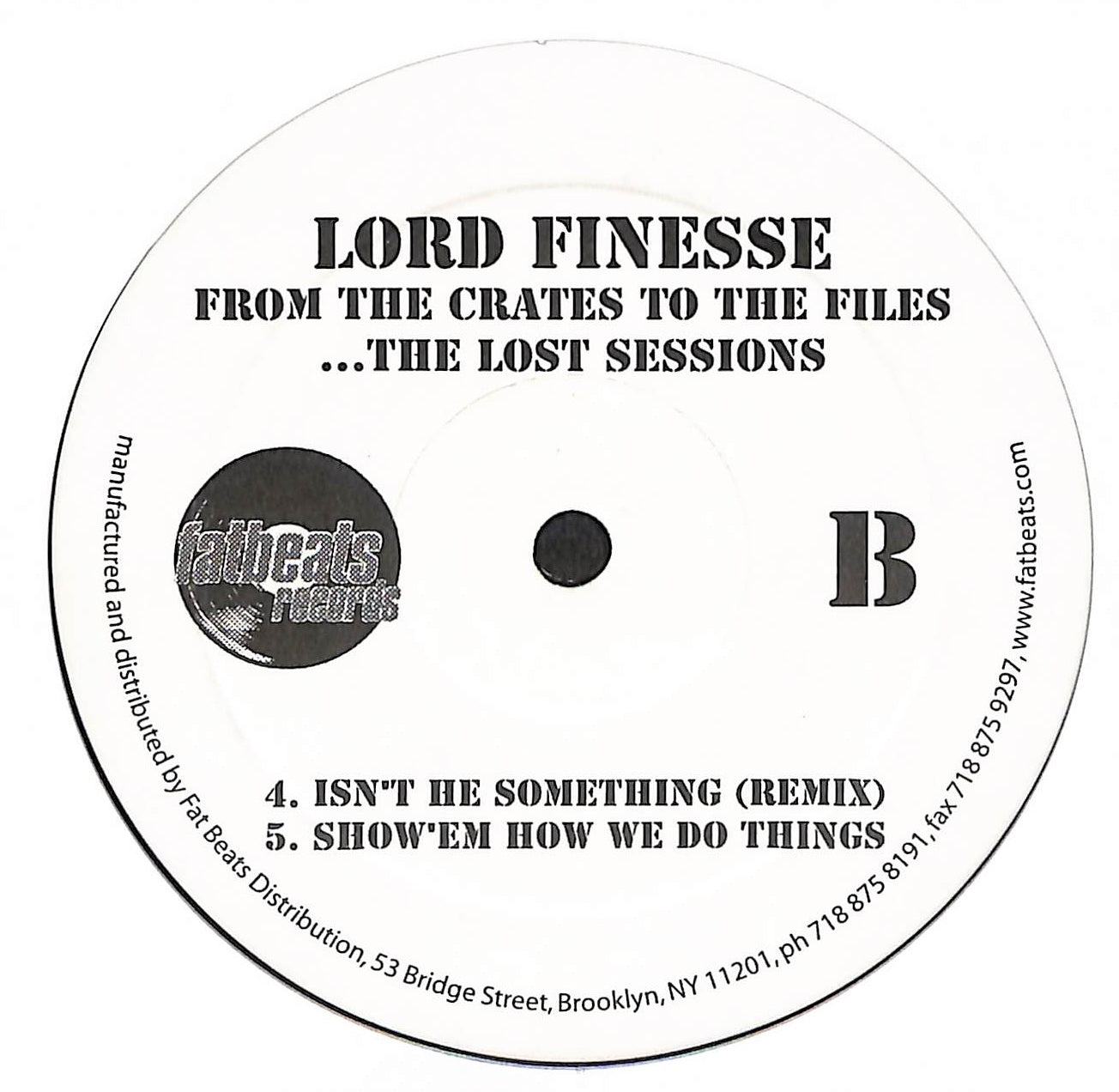From The Crates To The Files ...The Lost Sessions