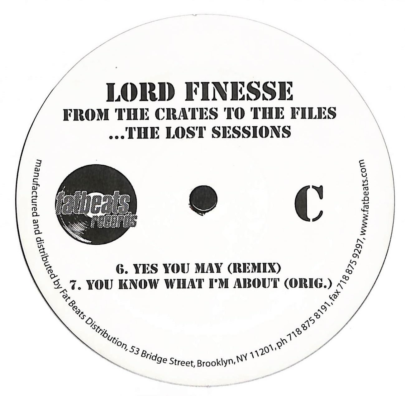 From The Crates To The Files ...The Lost Sessions