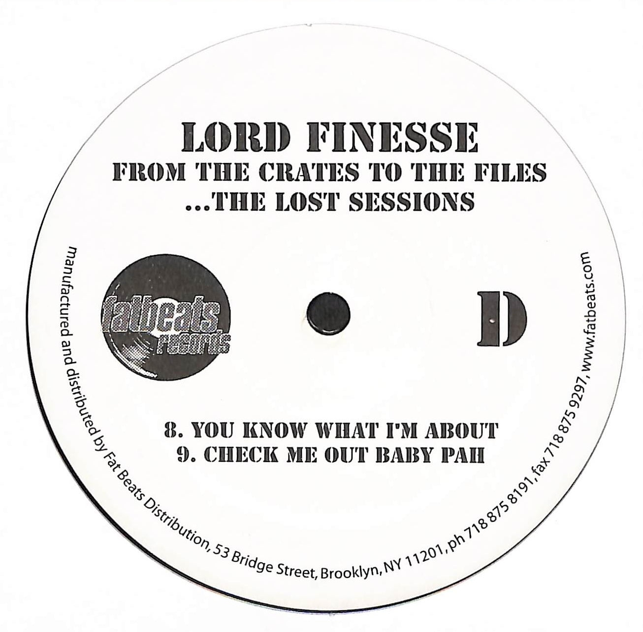 From The Crates To The Files ...The Lost Sessions