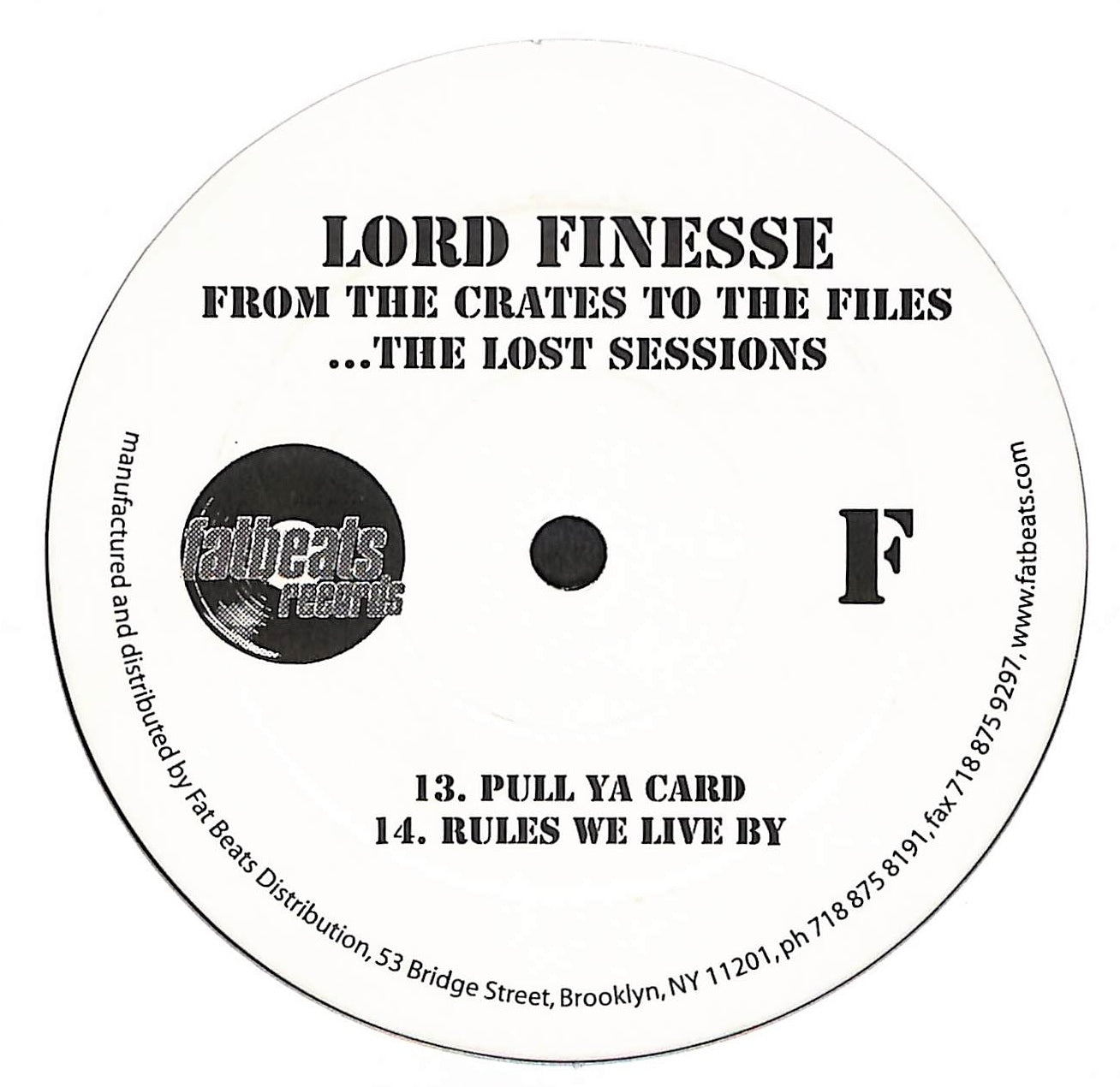 From The Crates To The Files ...The Lost Sessions
