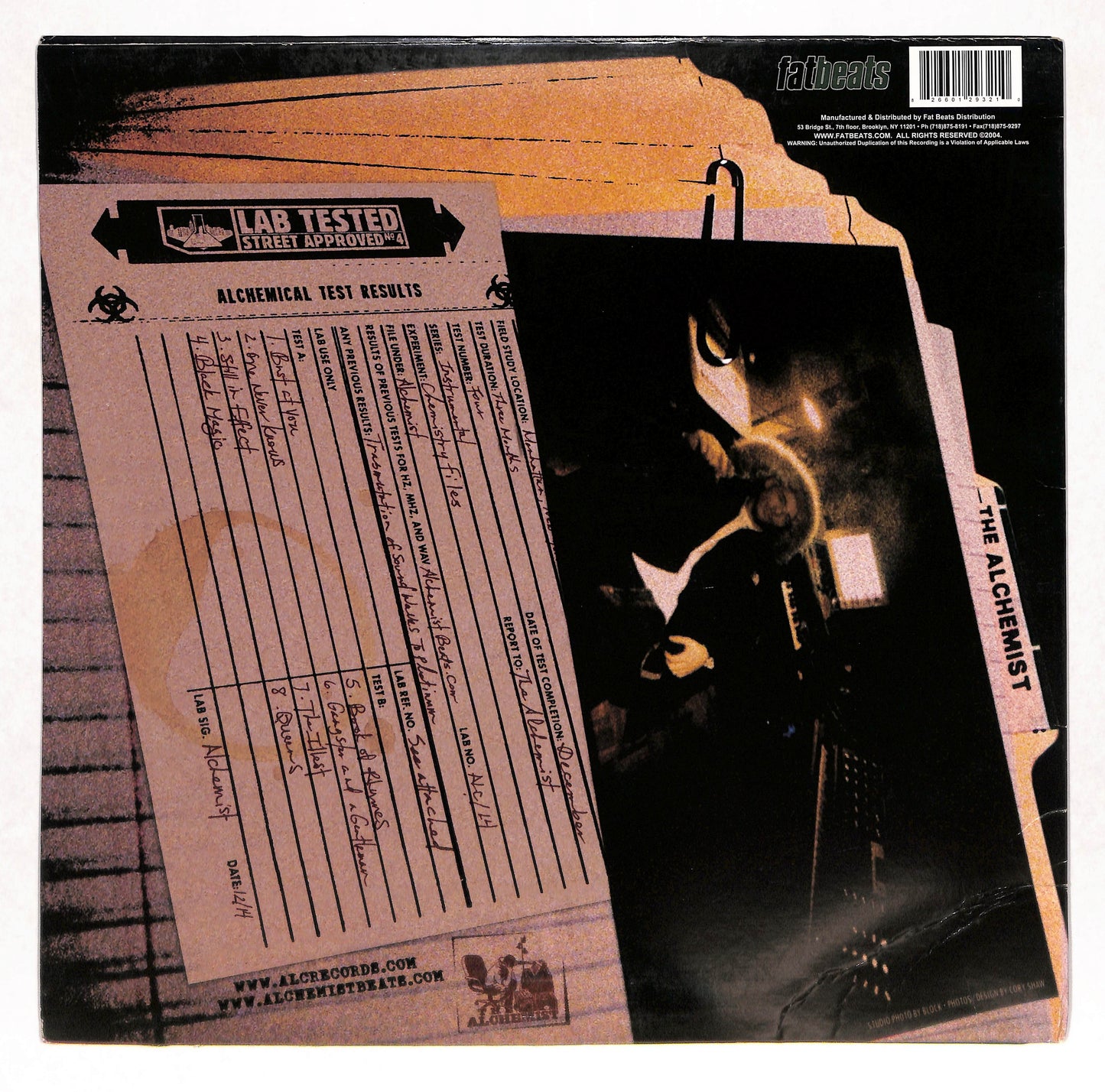 The Alchemist Presents - The Chemistry Files: An Instrumental Series No. 4