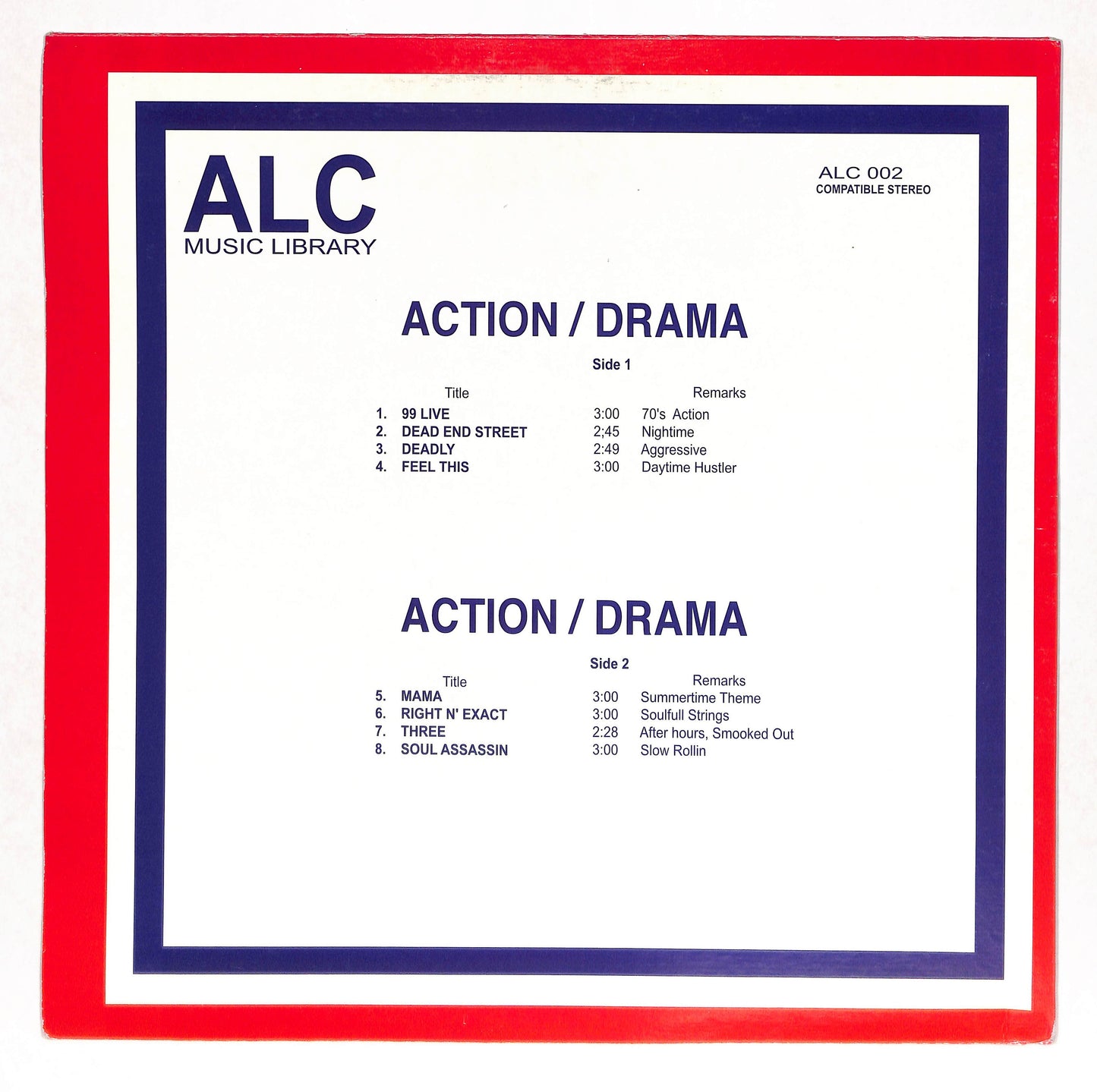 The Alchemist Presents The Chemistry Files: An Instrumental Series. Action/Drama