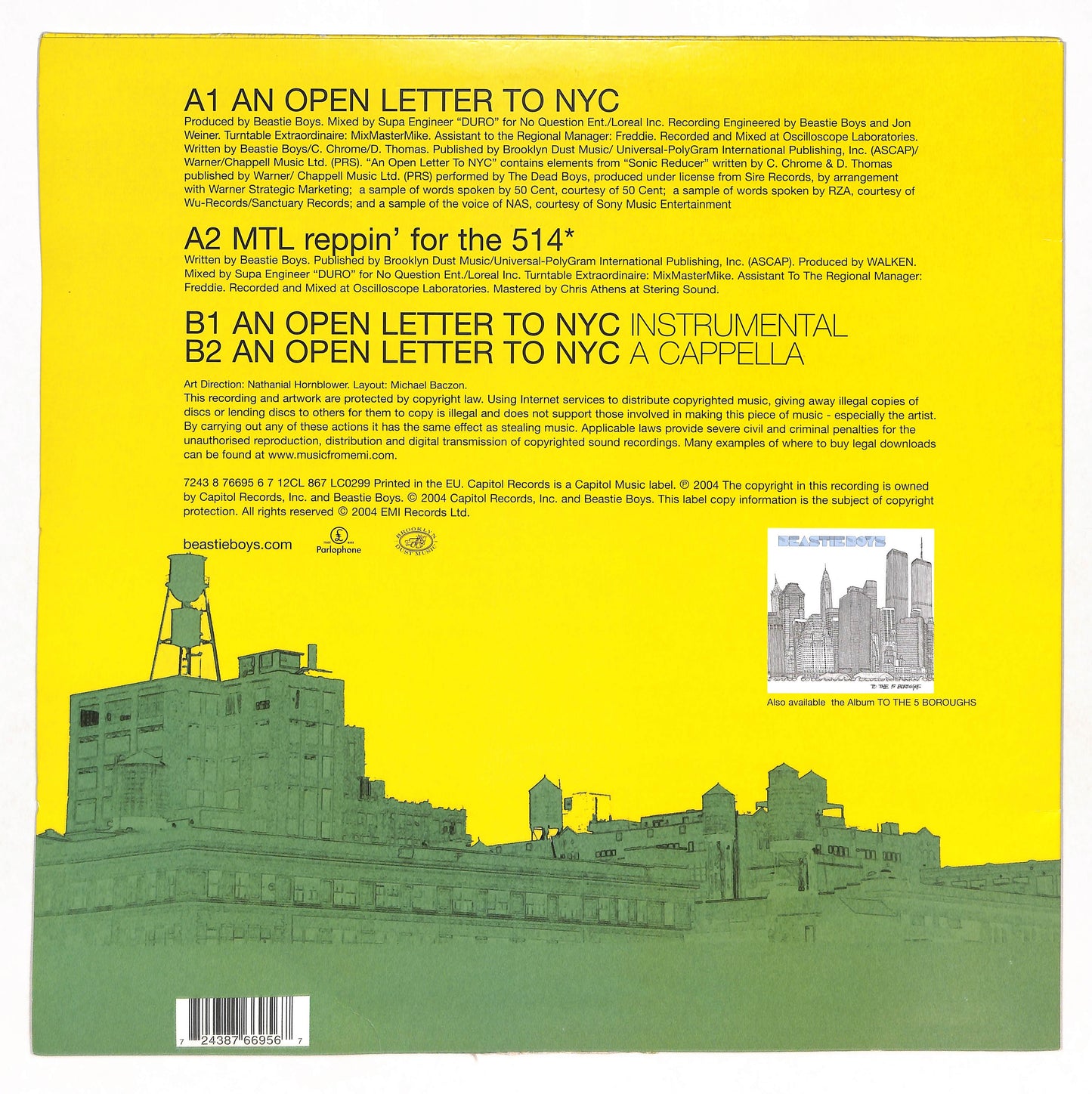 An Open Letter To NYC