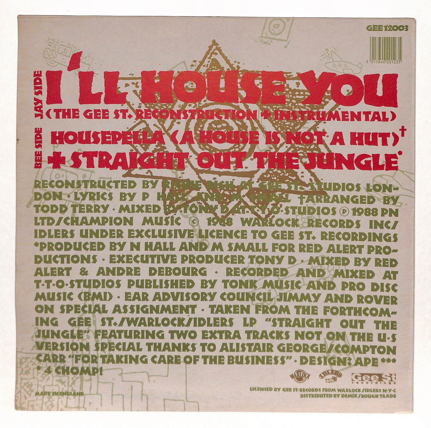 I'll House You (The Gee St. Reconstruction)