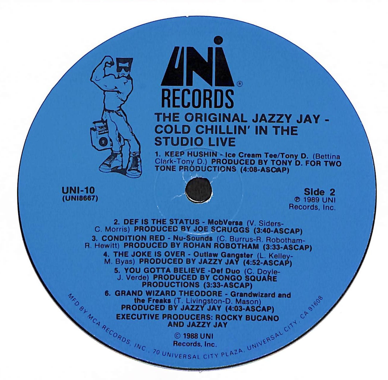 Cold Chillin' In The Studio Live