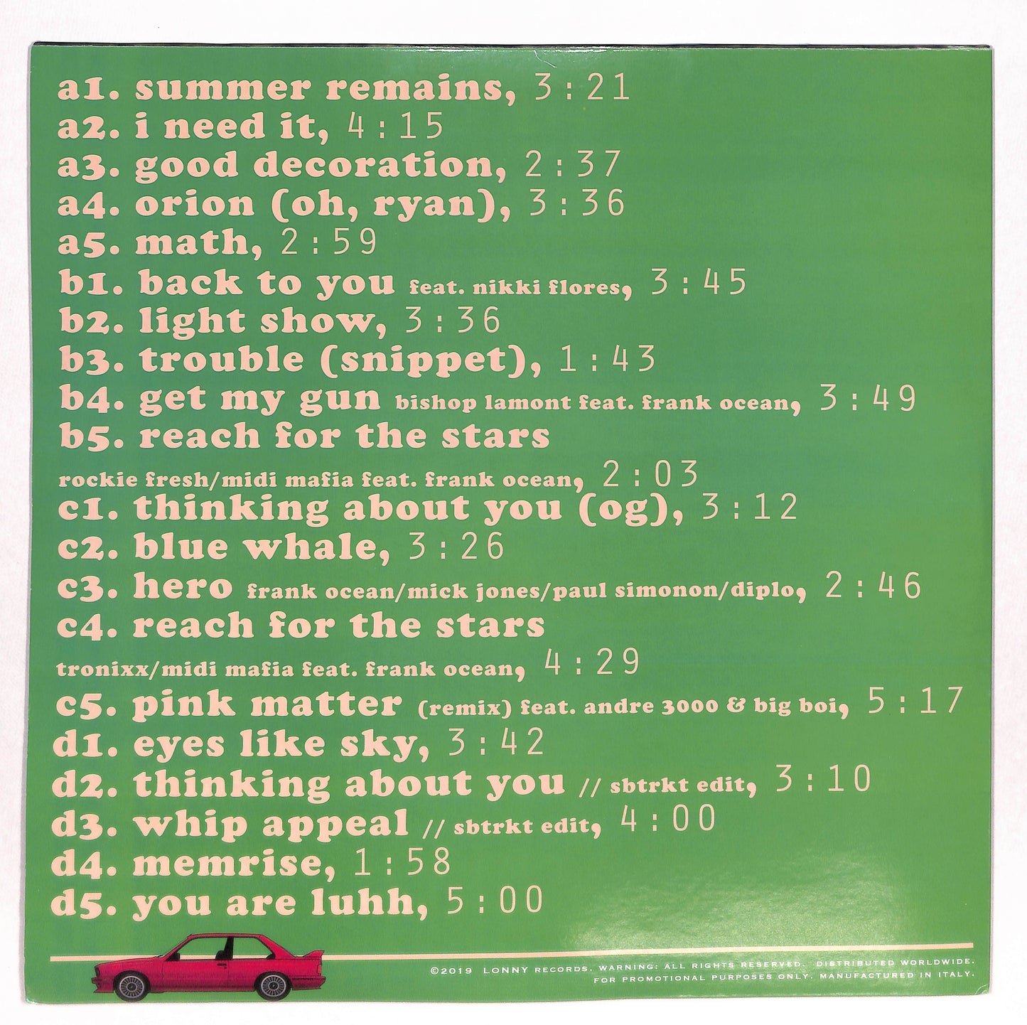 Unreleased, Misc.Vol.3