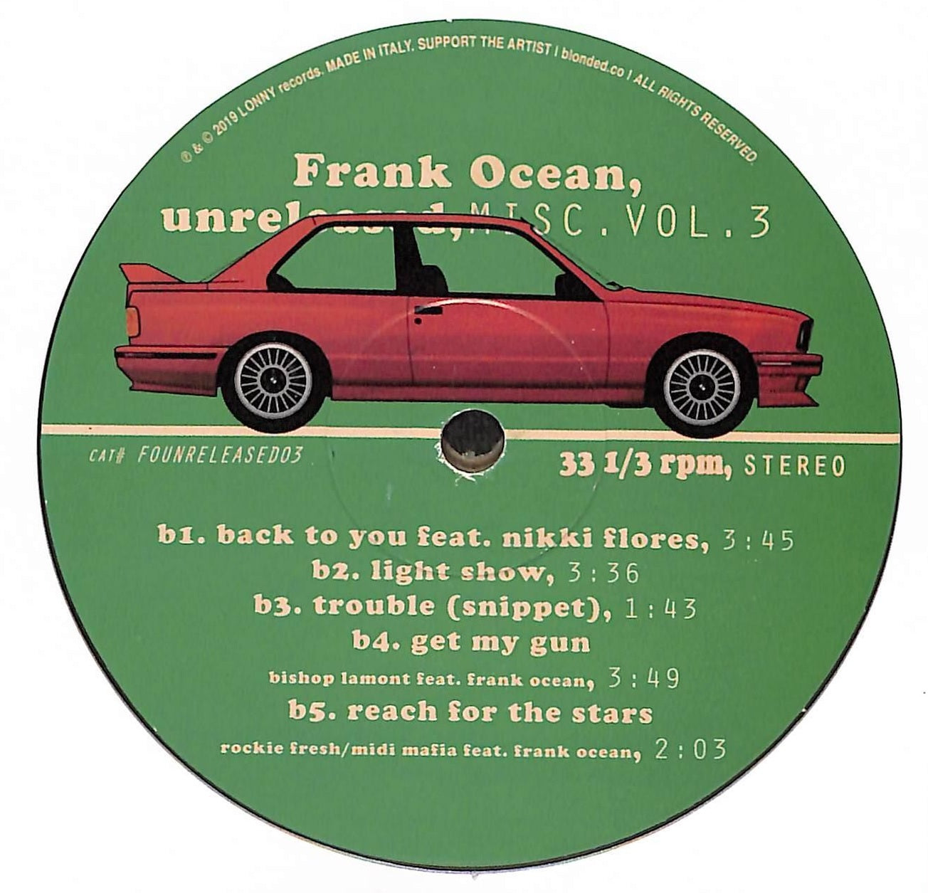 Unreleased, Misc.Vol.3