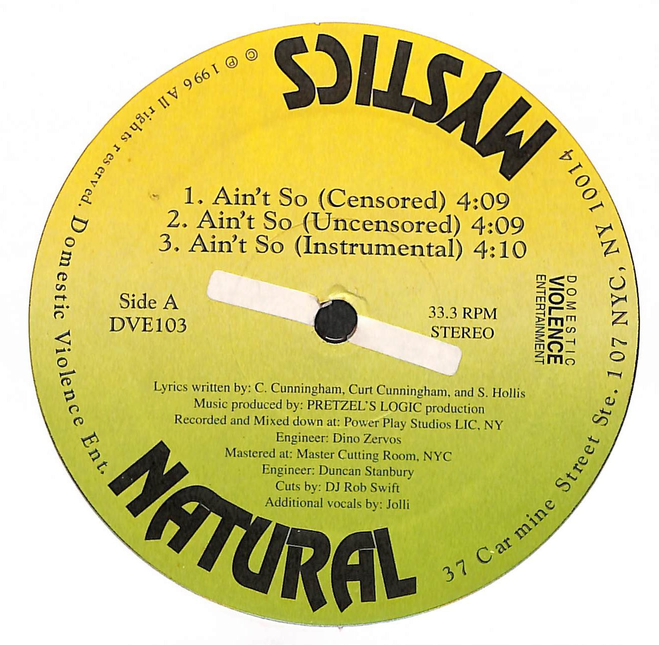 Ain't So / How It Go