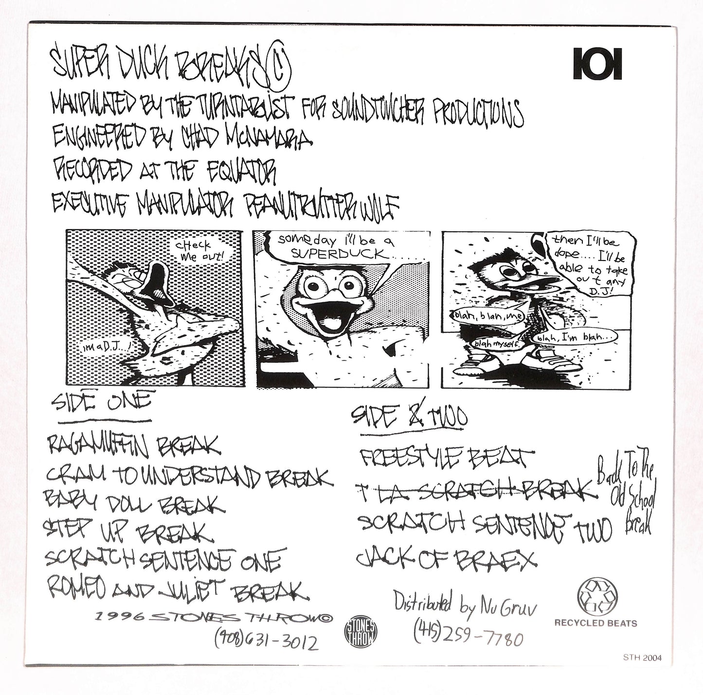 Super Duck Breaks ...The Saga Begins