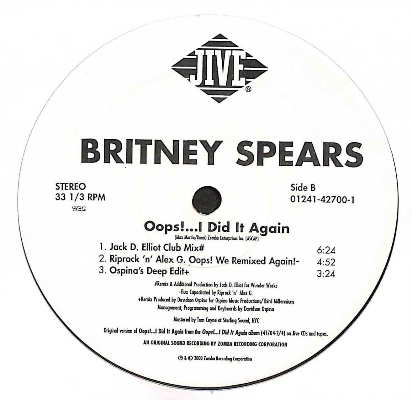 Oops!...I Did It Again