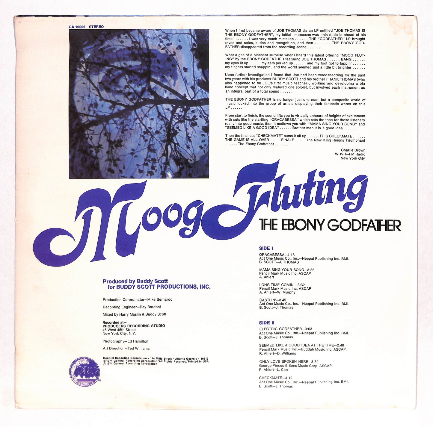 Moog Fluting