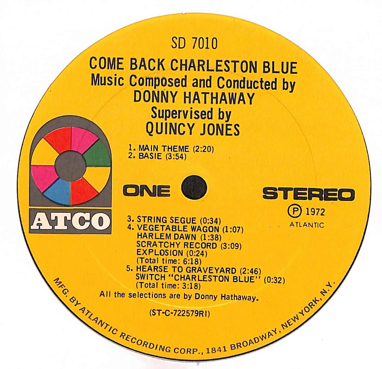 Supervised By Quincy Jones - Come Back Charleston Blue (Original Motion Picture Soundtrack)
