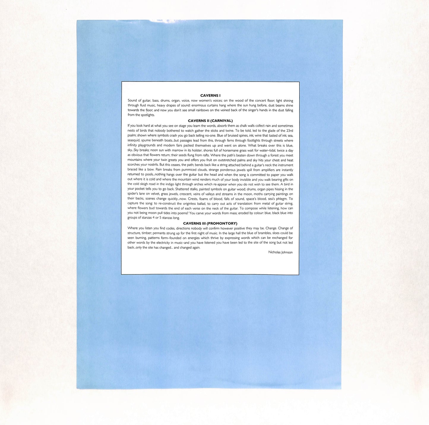 A View From The City 1980-1991