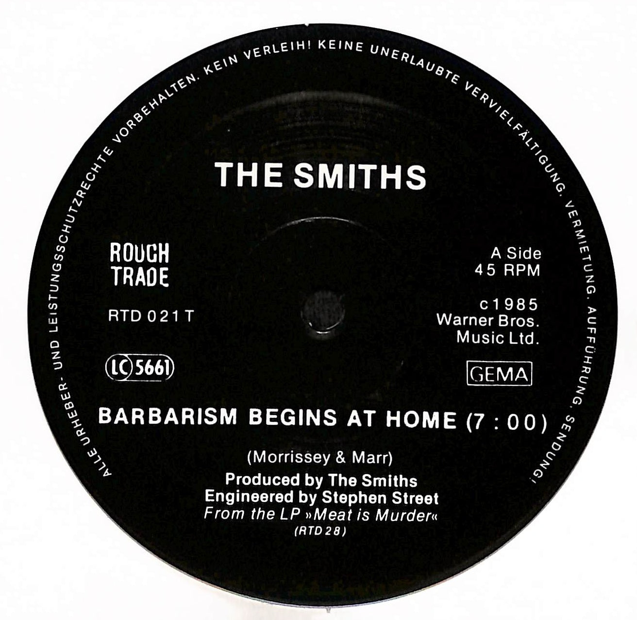 Barbarism Begins At Home / Shakespeare's Sister