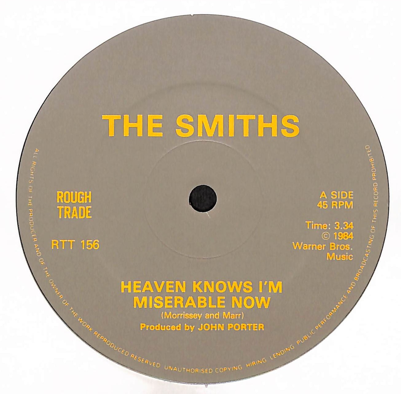 Heaven Knows I'm Miserable Now