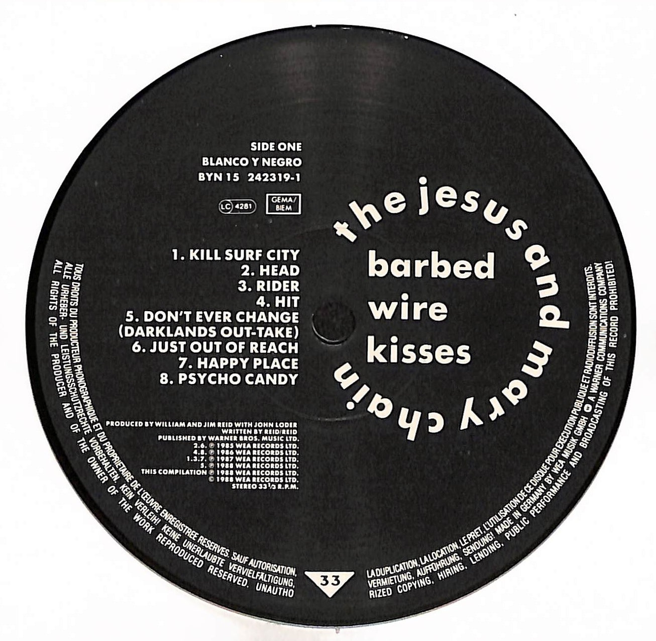 Barbed Wire Kisses (B-Sides And More)