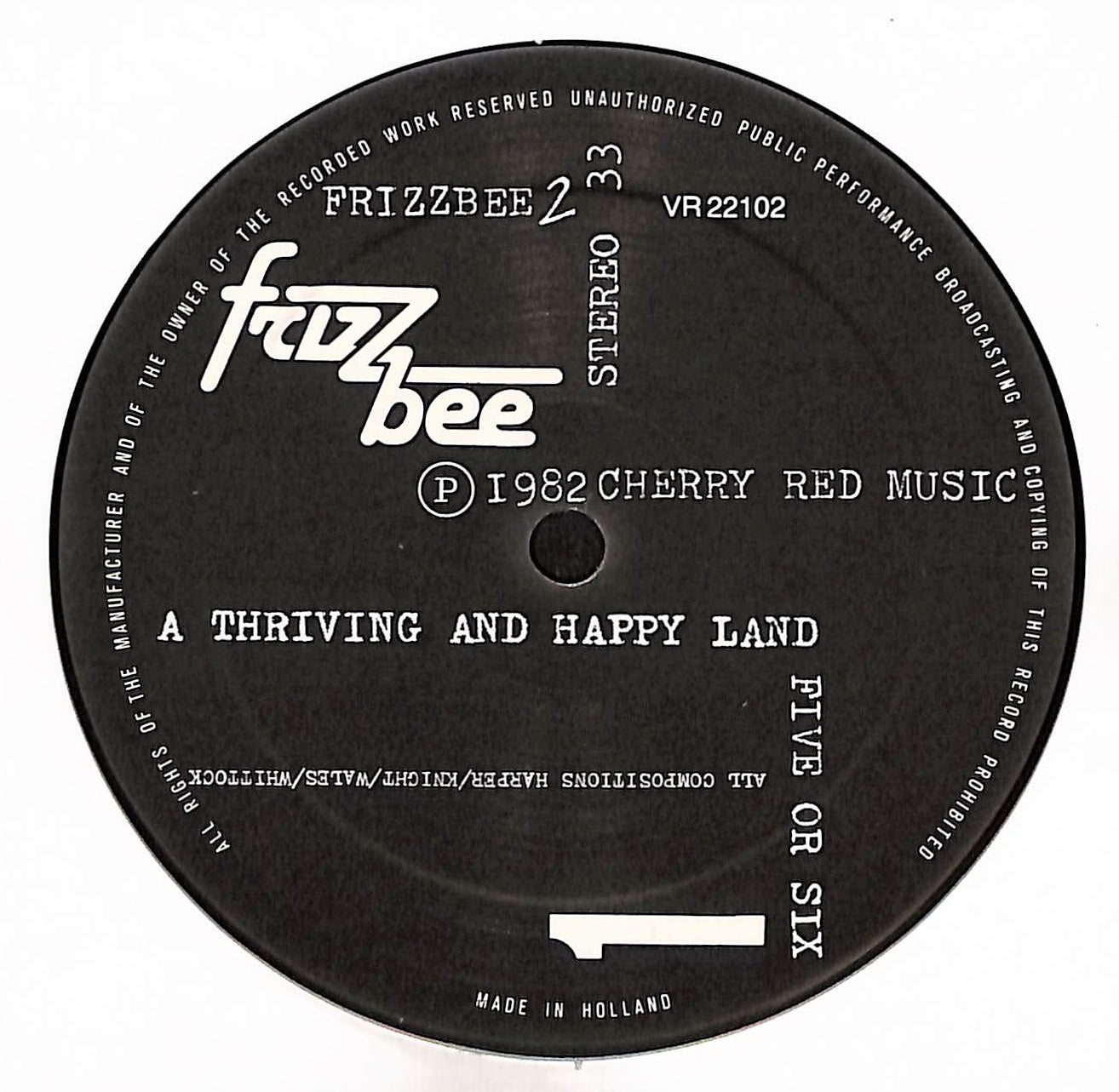 A Thriving And Happy Land