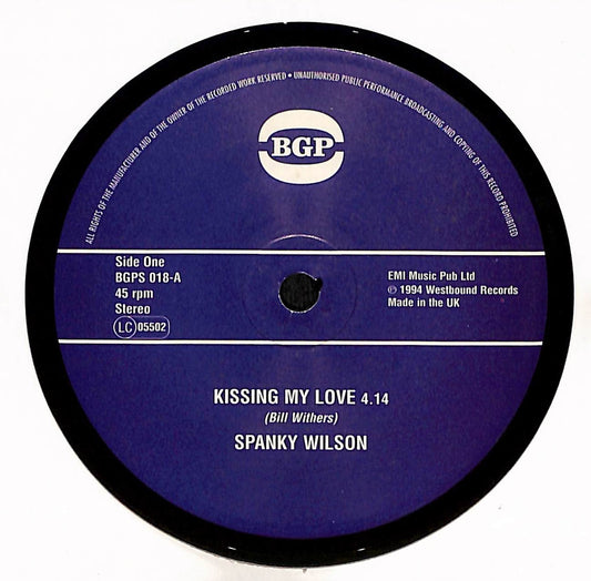 Kissing My Love / Stone Thing