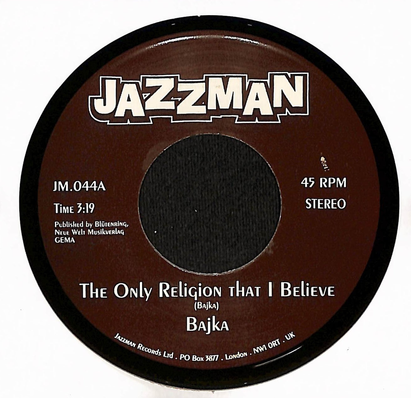 The Only Religion That I Believe