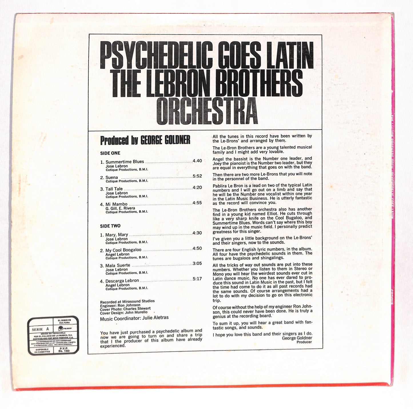 Psychedelic Goes Latin