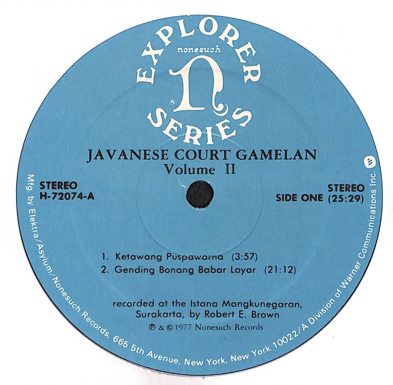 Javanese Court Gamelan Volume II
